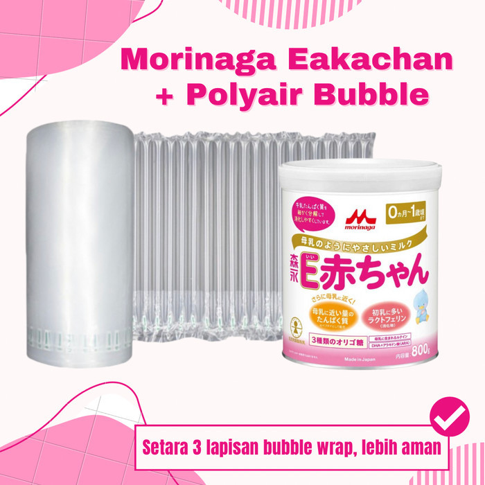 

Susu Formula ALERGI Jepang Morinaga Eakachan - PolyAir Bubble HUD