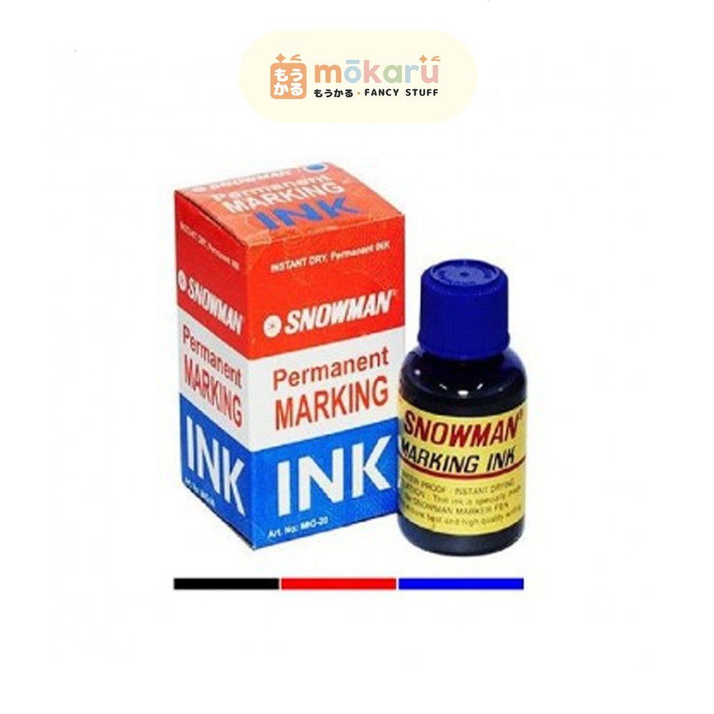 

Snowman Refill Tinta Permanent Spidol Murah