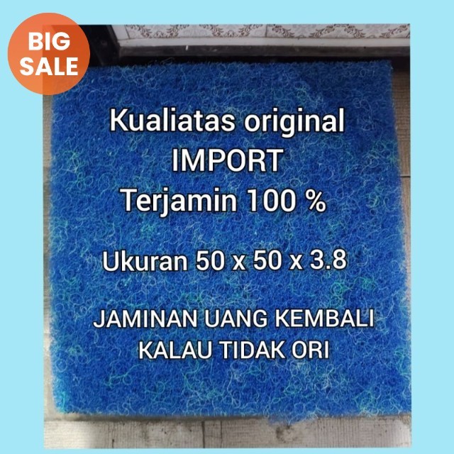 Media filter japmat 50x50 original / media filter japanase japmat / japmat / media filter koi / medi