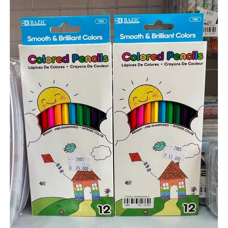 

PENSIL WARNA BAZIC 12 WARNA PANJANG 765