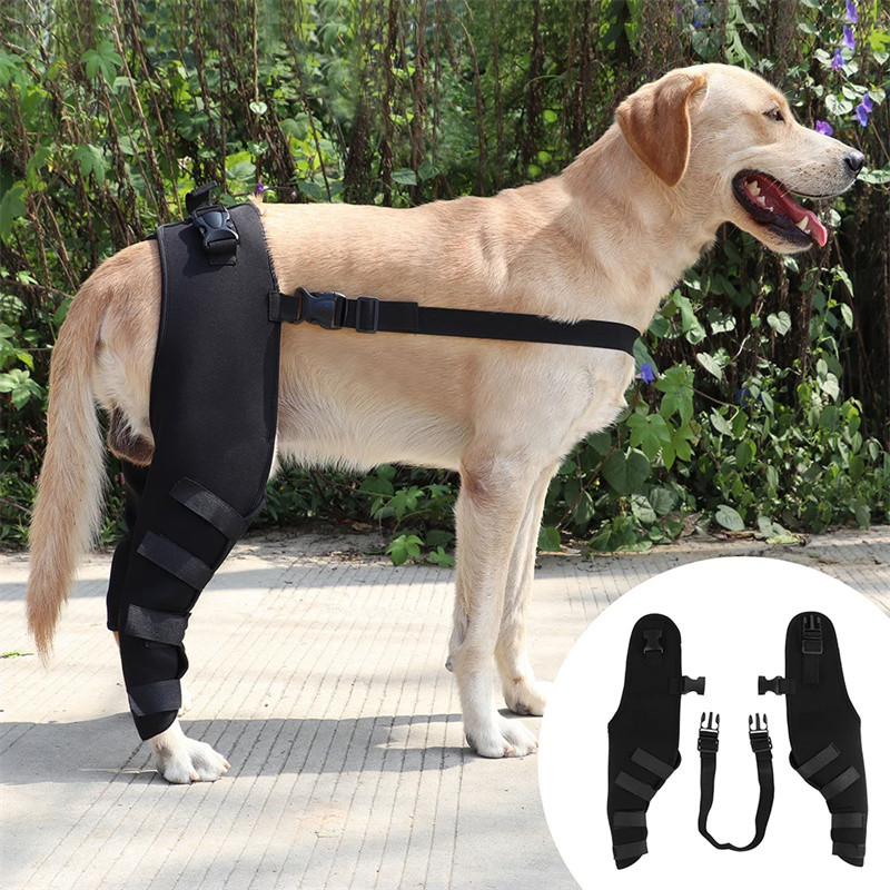 Dog Leg Brace Back Leg Support Pet Surgical Joint Wrap Protect Wounds Dogs Knee Protector Recovery S