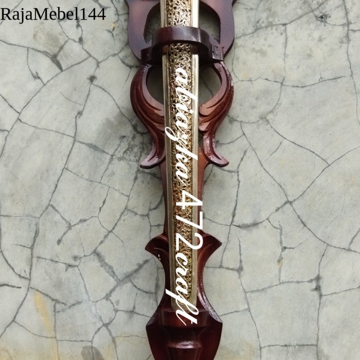 

blawong(dudukan gantung keris & tombak) multi fungsi antik