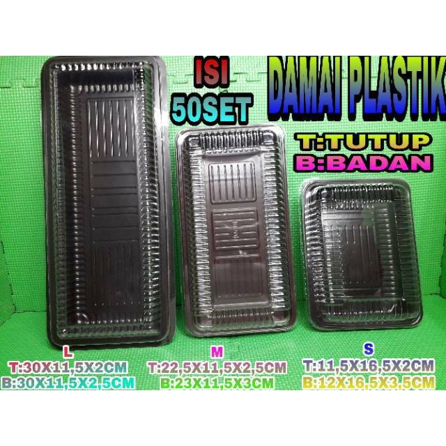 Mika Brownies BSM Kecil S Mika Tray Kotak Kue Bolu Sushi Bento Box s MIKA KUE KOTAK KUE TRAY KUE