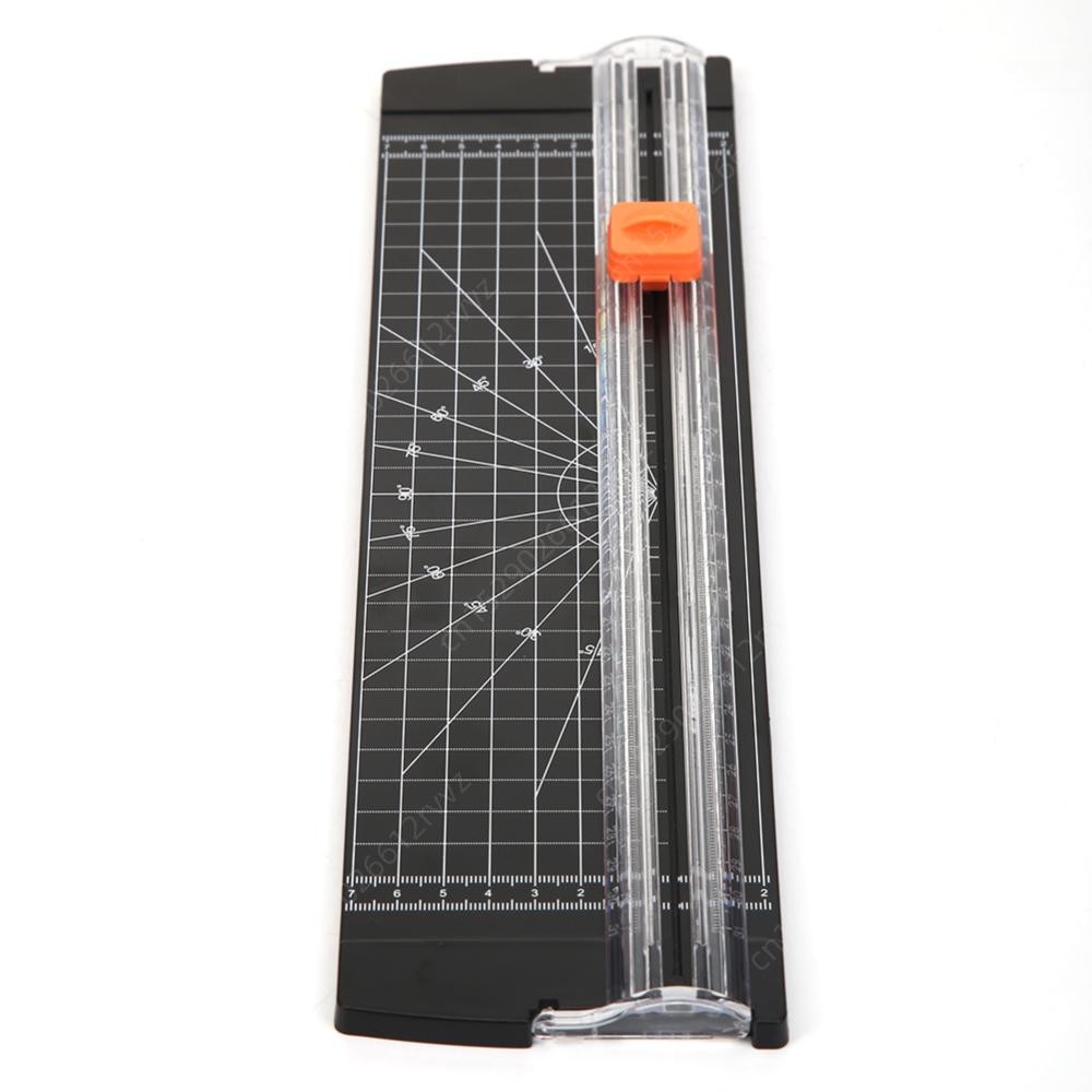 

Paper Blade Cutter Spare Knife Machine Paper Cutter Sliding Convenient with Pull-out Ruler for Craft Photos Trimmers Scrapbook