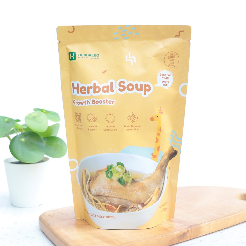 

GROWTH BOOSTER HERBAL SOUP FOR KIDS - HERBALEO