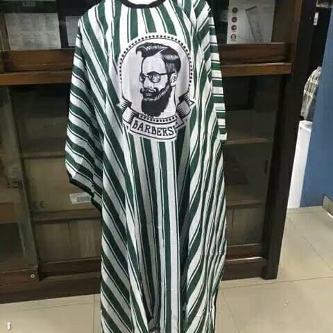 kain kip barbershop kep cape kerodong clemek cukur //2011