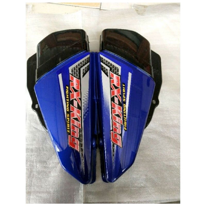 Box Tutup Aki Cover Samping Tepong RX King RXKing 2004 Biru