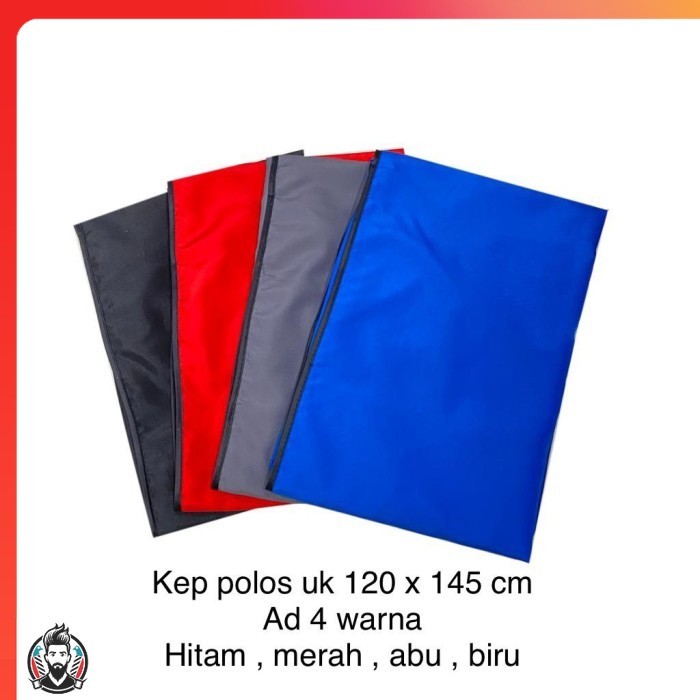 

Kep Polos Uk 120 x 145 - Abu Alat Cukur Alat Barbershop dan Salon Profesional