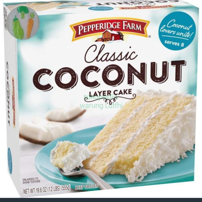 

PEPPRIDGE FARM 3 LAYER COCONUT 19.6 OZ