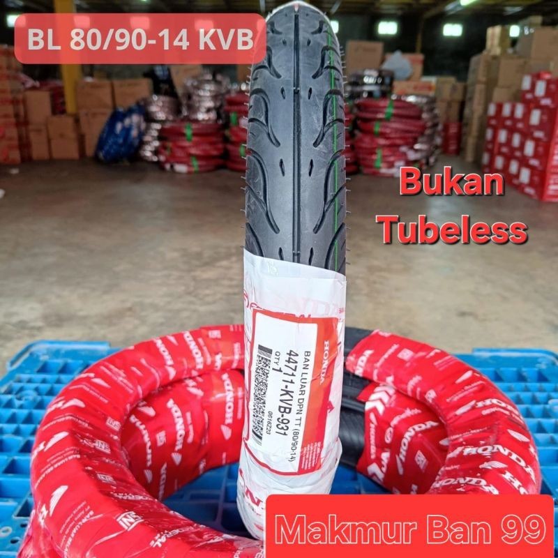 Ban federal Ban Luar Honda AHM 80/90-14 KVB Tubetype Ban Depan Beat Vario ori 1000%