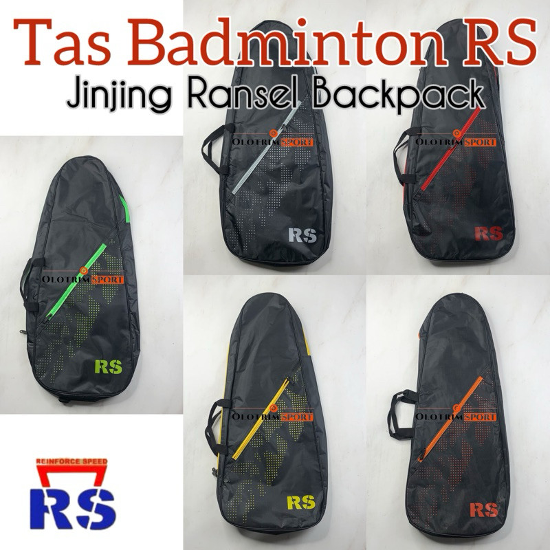 Tas Badminton RS 1R Besar Jinjing Ransel Backpack 100% ORIGINAL RS