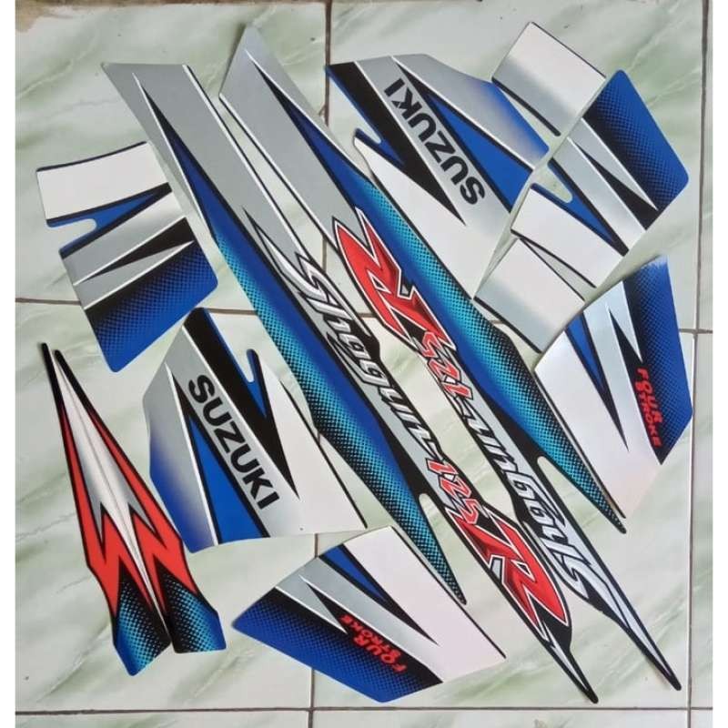 stiker striping suzuki shogun 125r 2005