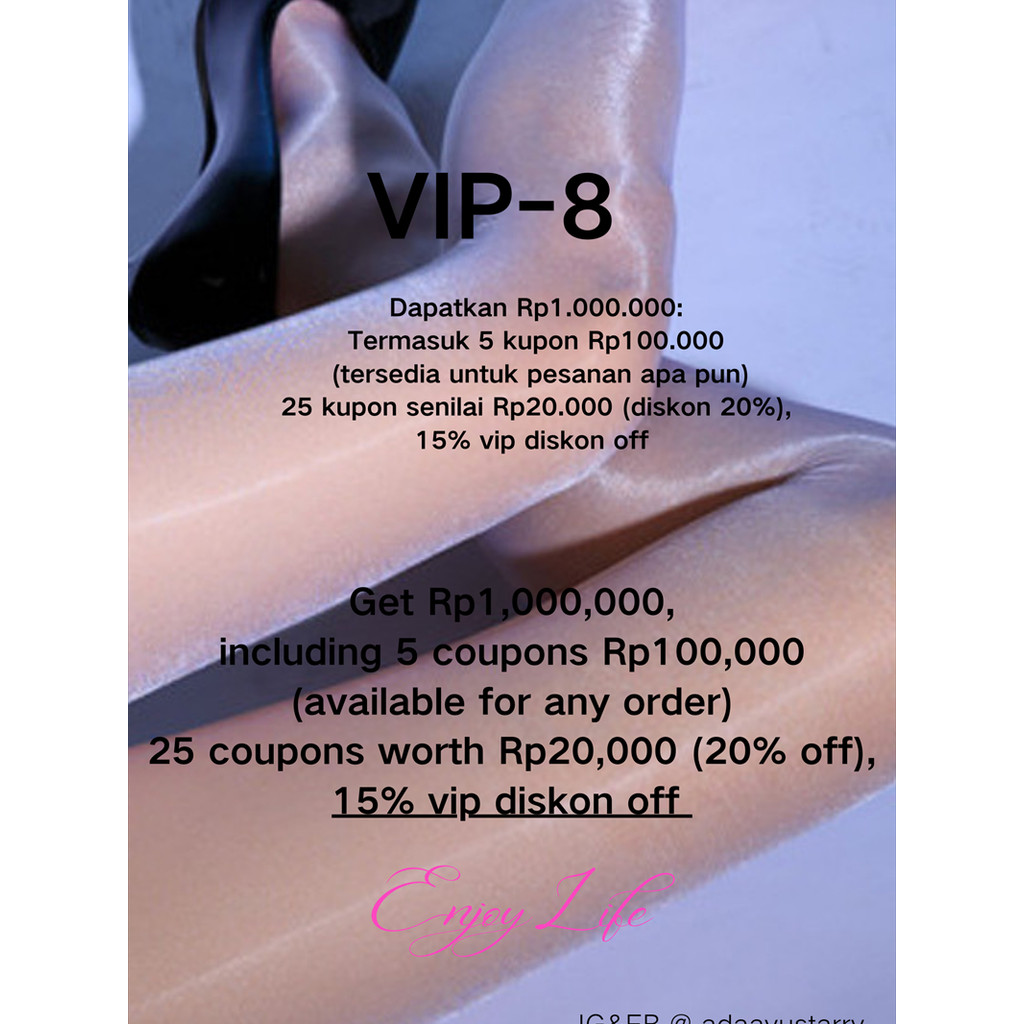 Hoshi Tsuki VIP- free bonus dan super VIP diskon off up to 99%-VIP EVENT 1-8/VIP gift/Fans Benefits