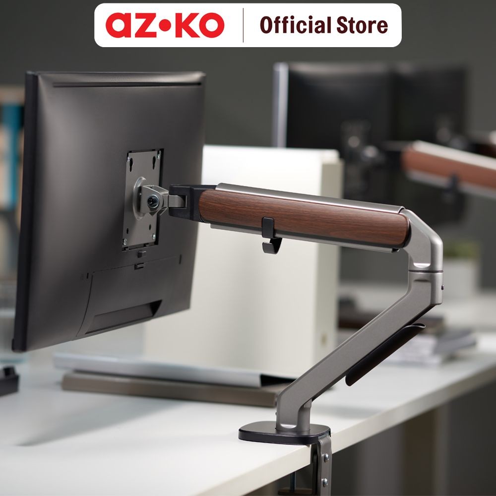 AZKO Krisbow Bracket Monitor Led Lcd 17-32 inci Braket Penopang Layar Monitor Penyangga Ambalan Shel
