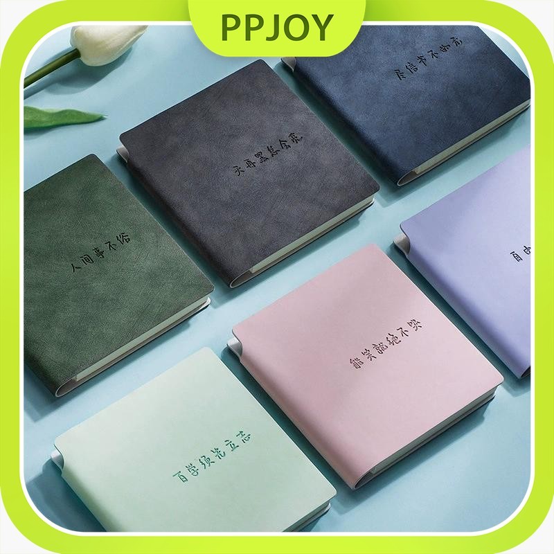 

【Ready】100 Lembar Notebook Mini A7 Buku Catatan Kecil Book PU Notebook Mini Aesthetic Portable Buku Tulis -Giveaway 1 pena