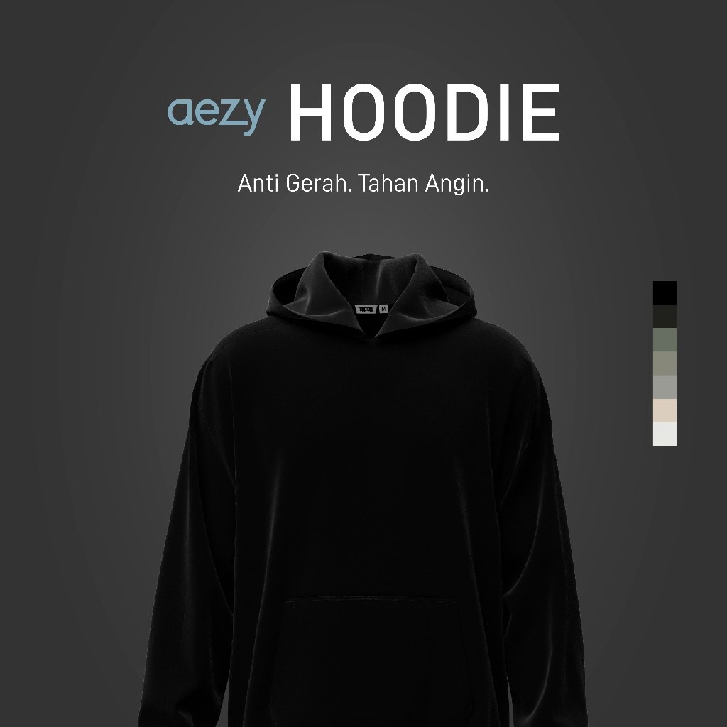 No Void Minds AEZY Core Hoodie | Charcoal Terlaris