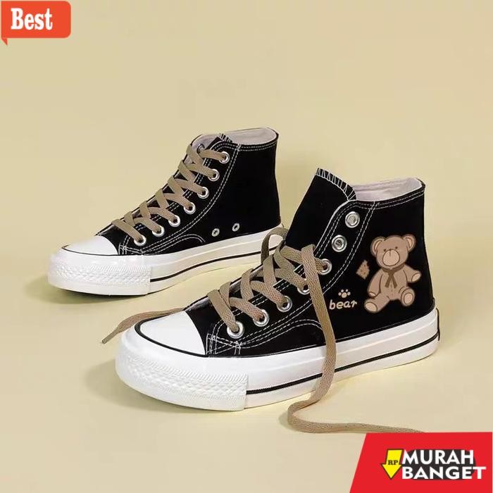 Cloudby Rekomended Sb kids Sepatu sneaker Bots Boots Anak Perempuan cewek Model Karakter Kartun Cart