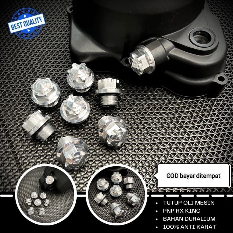 KR15J Tutup oli mesin RX king RX spesial fizr Jupiter mio variasi custome dural