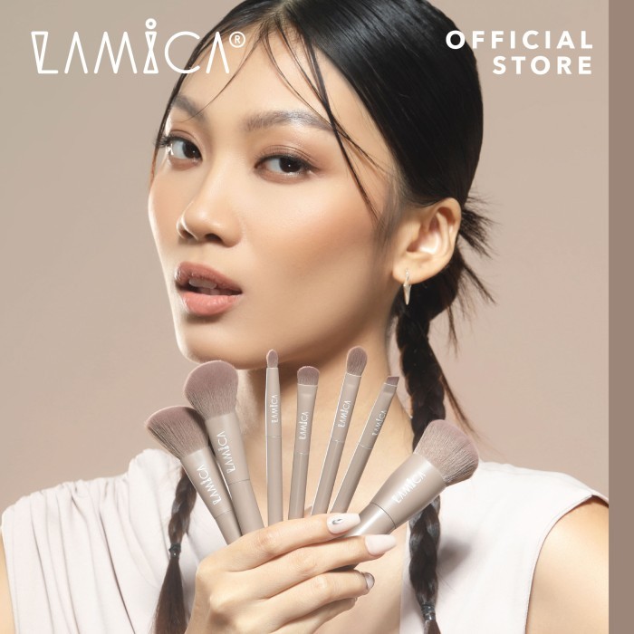 LAMICA Petite Travel Brush Set - Brush Only