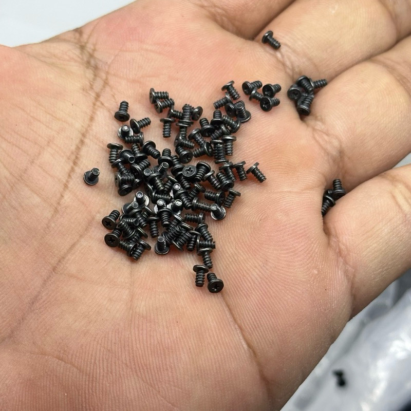 10pcs BAUT skrup M1,4 m2,4 m3 BAUT TER KECIL BAUT UNTUK HP JAM TANGAN LAPTOP KOMPUTER DAN LAINNYA HA