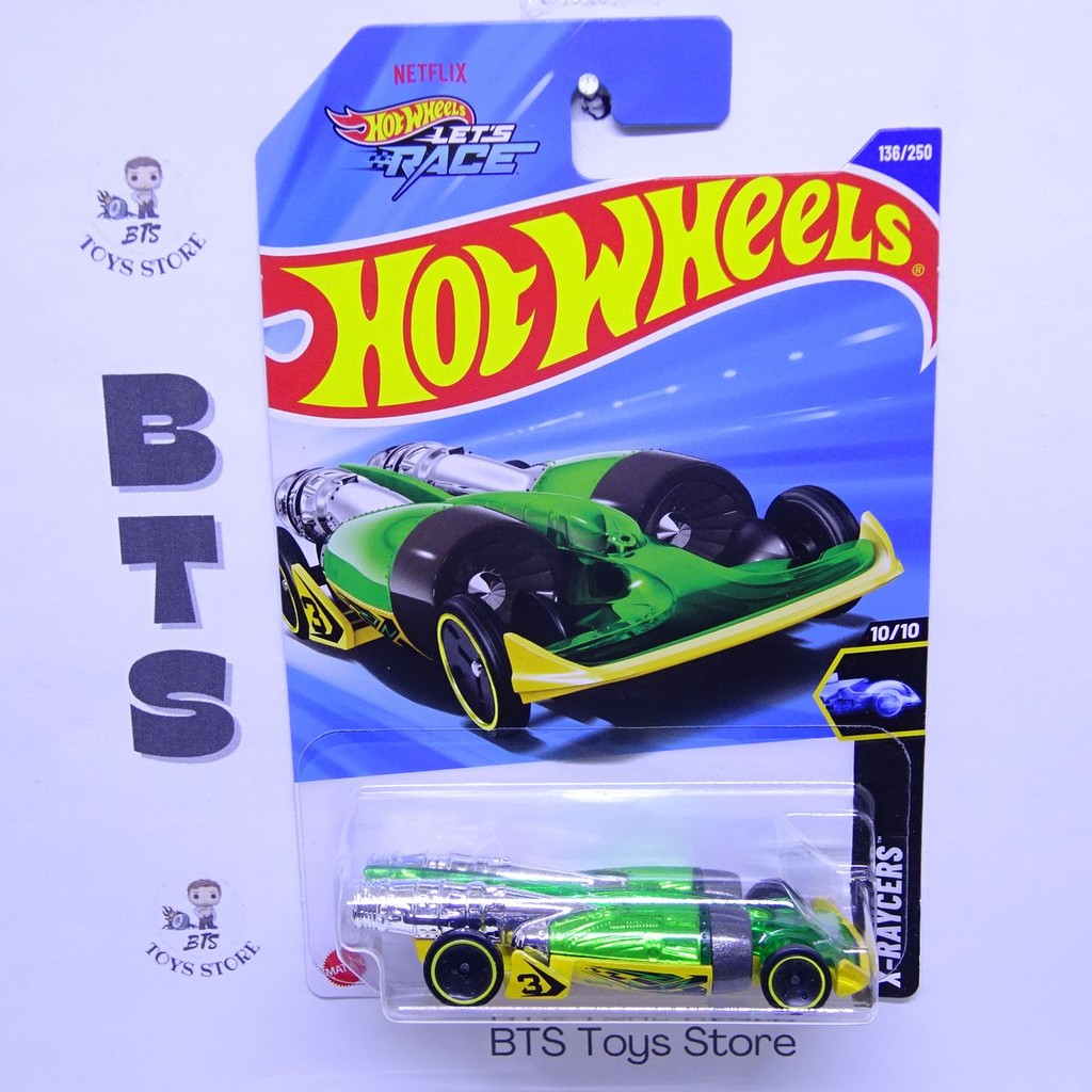 Hot Wheels Salt Shaker Hijau Kuning
