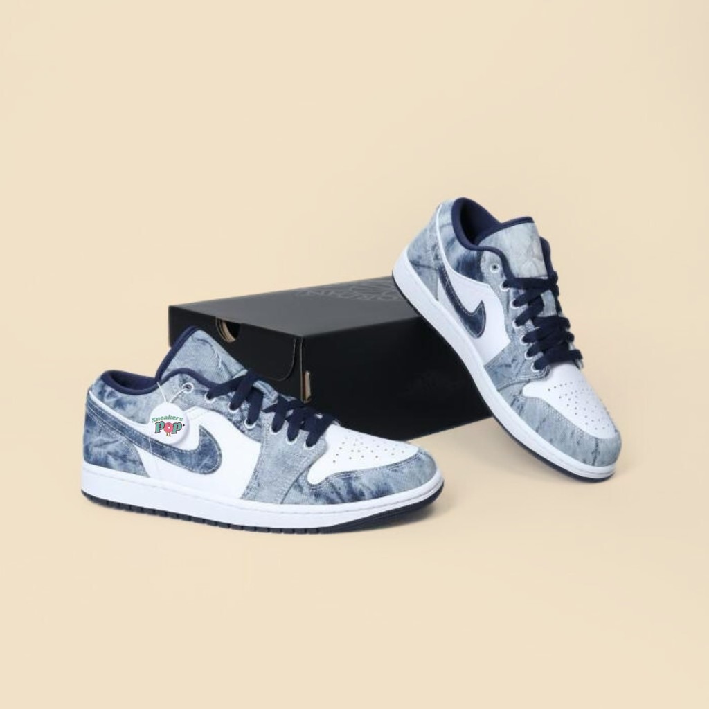 Nike Air Jordan 1 Low Washed Denim