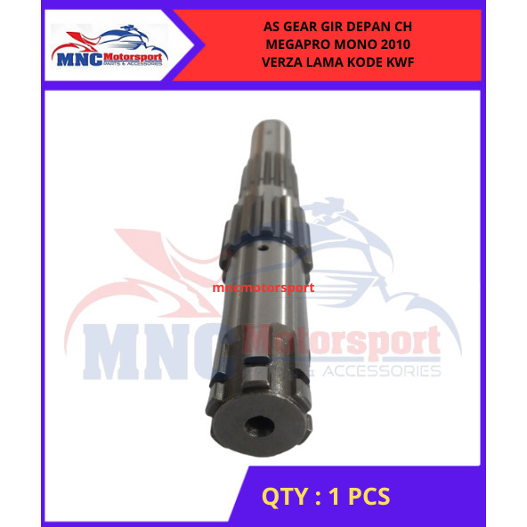AS GEAR GIR DEPAN CH MEGAPRO MONO 2010 VERZA LAMA KODE KWF