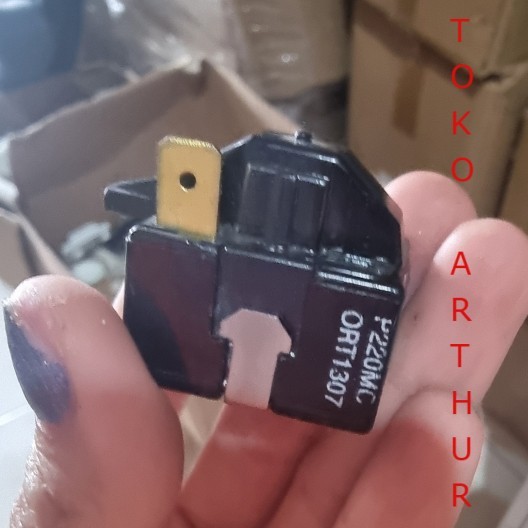 TOOL AND SPAREPART PTC RELAY KULKAS 1PIN KIRI ORIGINAL