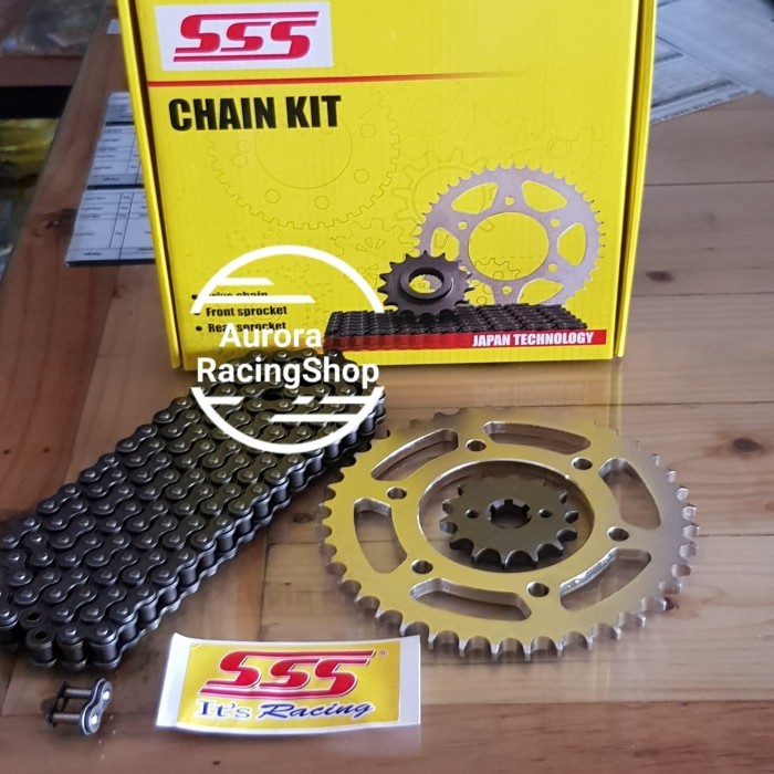 Gear Set Vixion Lama - SSS Chain Kit