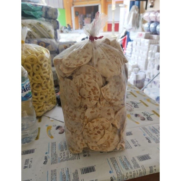 

1kg KERIPIK TEMPE SAGU BULAT CAMILAN