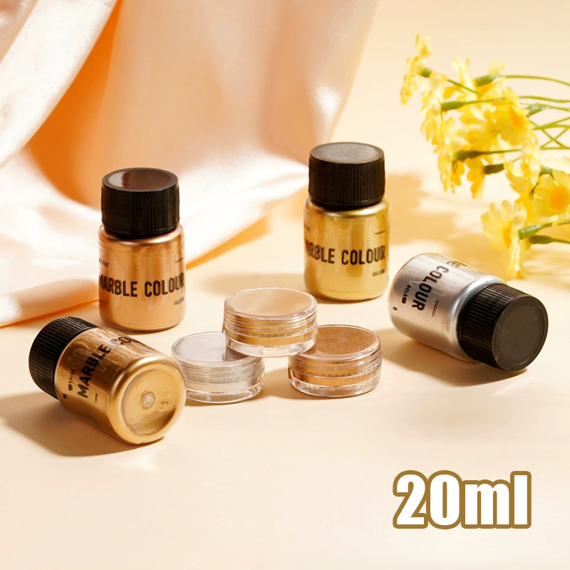 

Bubuk Resin Pewarna Resin Metalik Mica Powder Bubuk Pewarna Mica Metallic Pigment 20ml