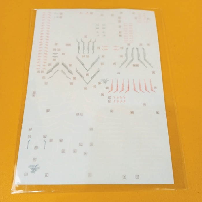 MG 1/100 SNAA HUNTING FALCON SUPERNOVA WATERSLIDE DECAL GUNDAM