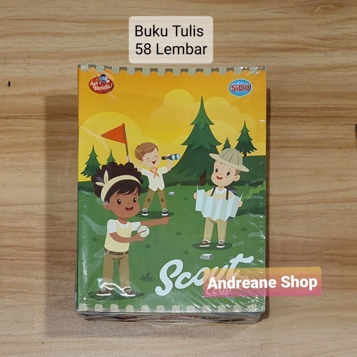 

Buku Tulis SIDU 58 Lembar (1 buah)