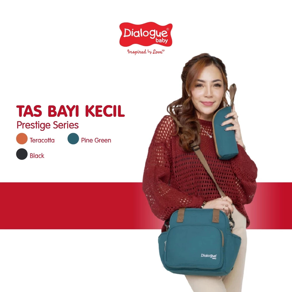 DIALOGUE BABY Tas Bayi Kecil 4 in 1 Prestige Series - Tas perlengkapan bayi