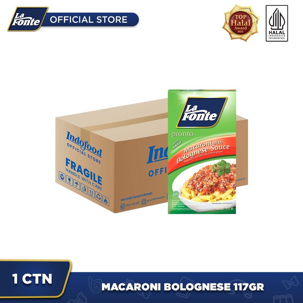 

CTN - La Fonte Macaroni Bolognese 117 Gr