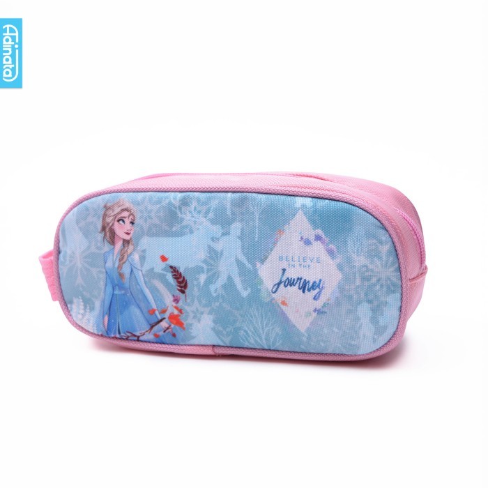 

New Arrival[PROMO] Frozen Leaf Soft Pen Case Adinata / Tempat Pensil 0520