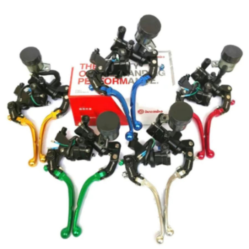 TINBACKSHOP MASTER REM ACCOSSATO 1 TABUNG SET KANAN KIRI MODEL RCB S1 UNIVERSAL VARIO BEAT MIO SCOOP