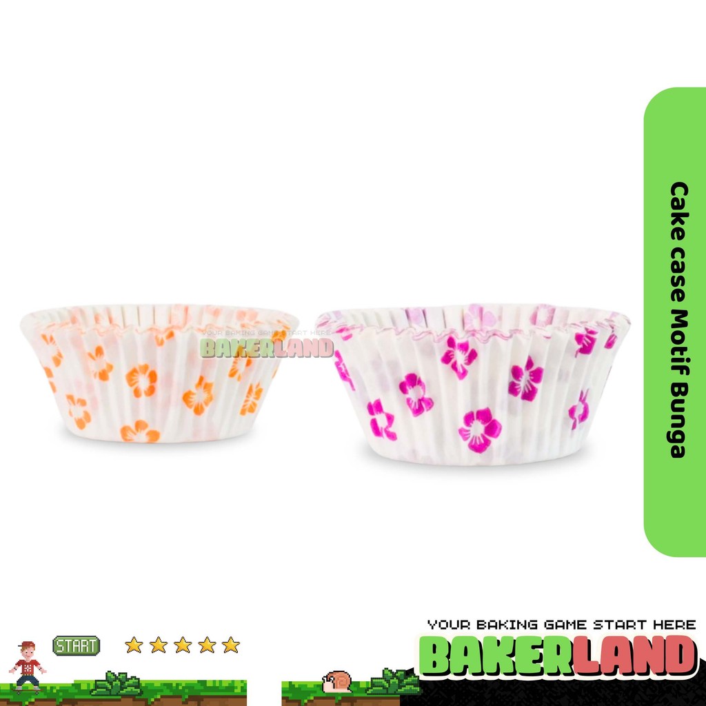 Cake Case Motif / Kertas Kue Cupcake Motif Isi 1000 / Cup Kue / Mangkuk Kue