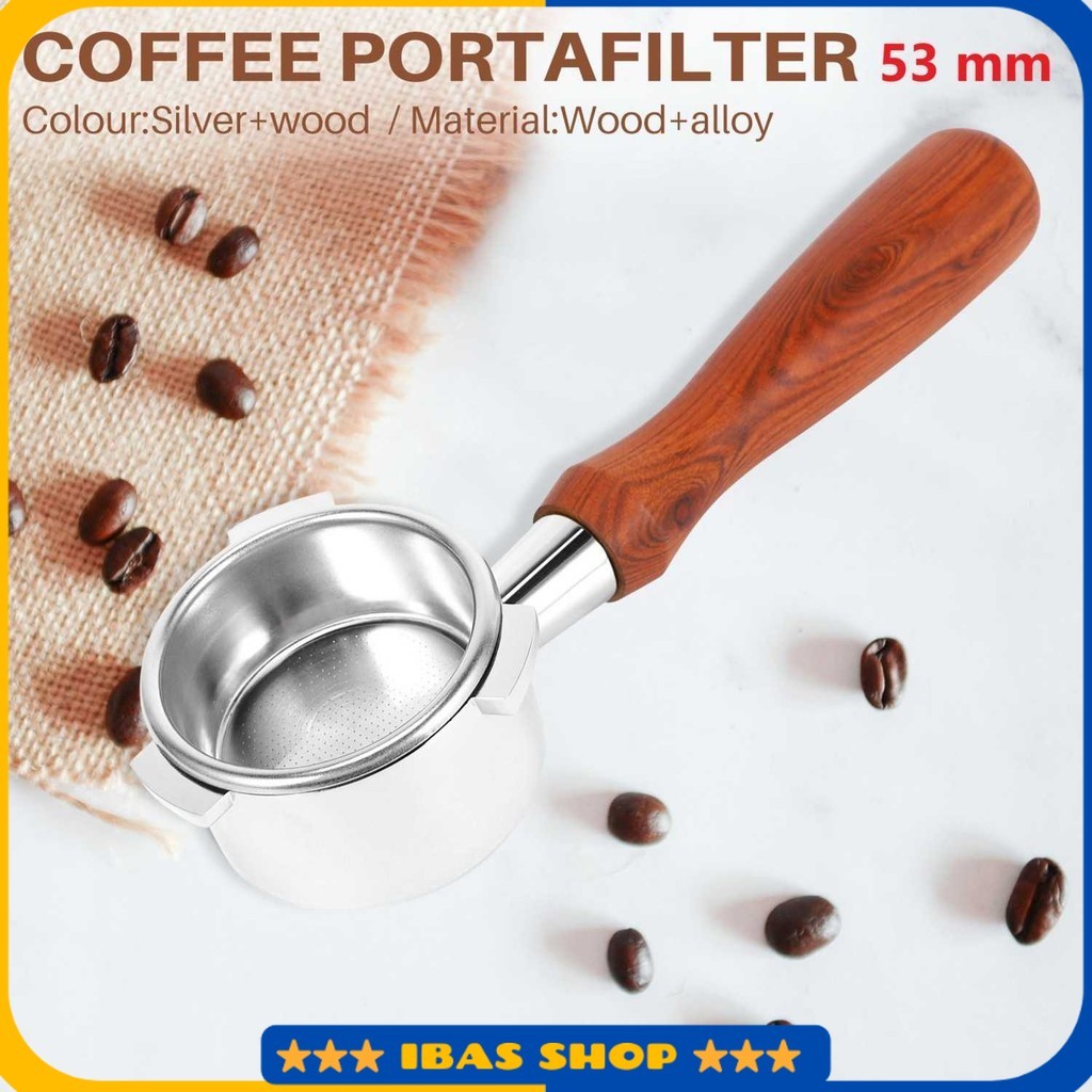 Bottomless Naked Portafilter Delonghi Stainless Steel 53mm - NP52