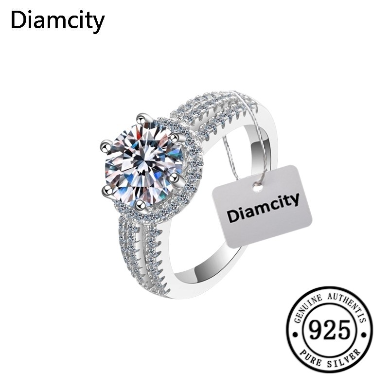 Diamcity Cincin Moissanite PT950 - DC020