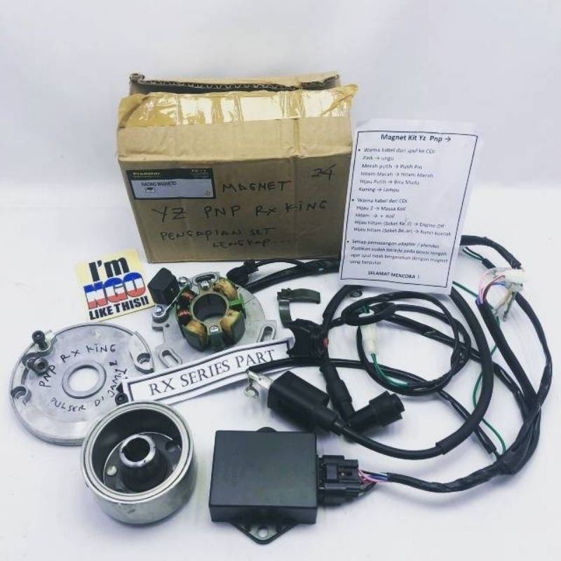 promo PENGAPIAN YZ 125 magnet magnit yz 125 thailand PNP yamaha RX KING RXK RXS magnet yz pengapian 