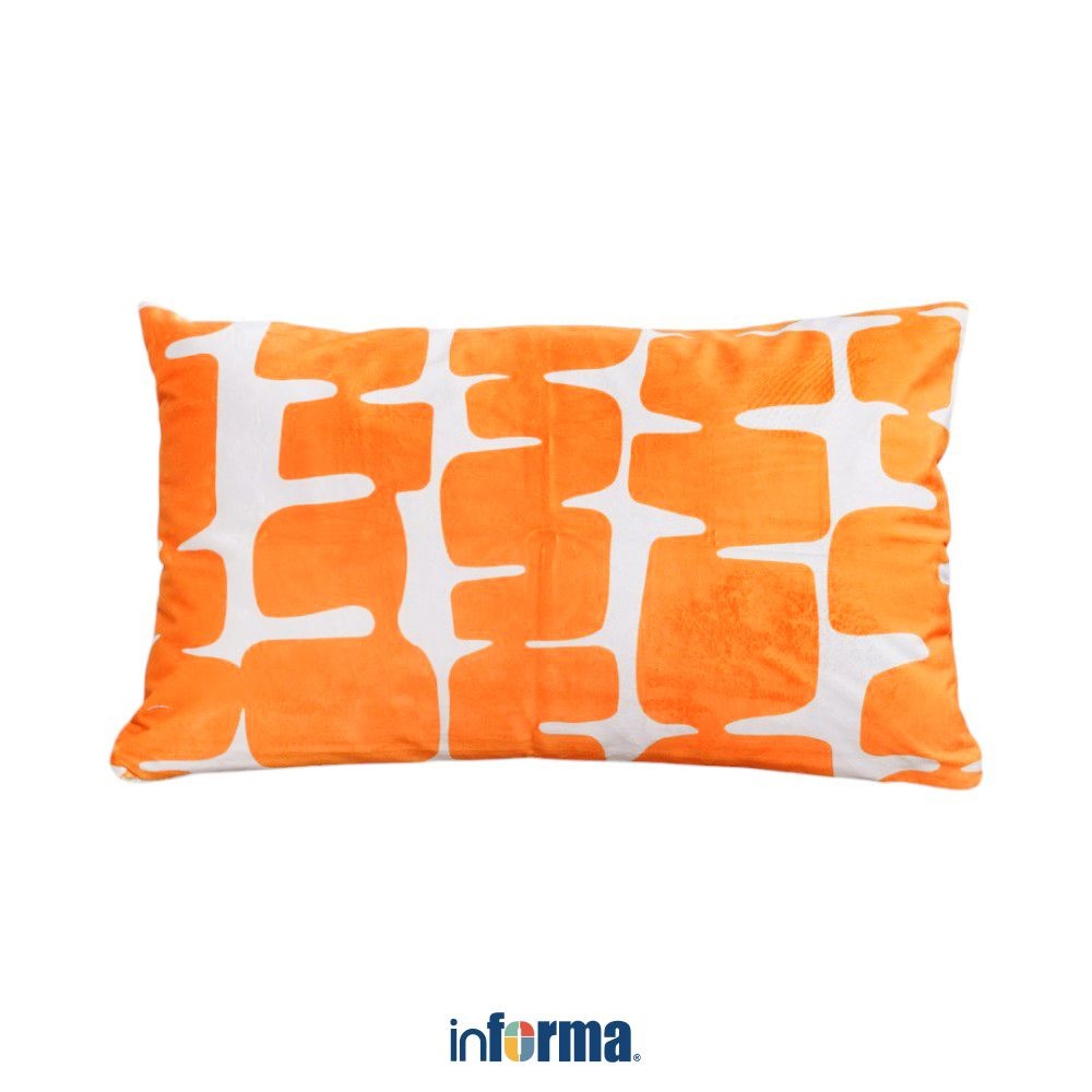 Informa 30X50 cm Sarung Bantal Sofa Vibrant Positivity A - Kuning Cushion Cover Aesthetic Pelindung 