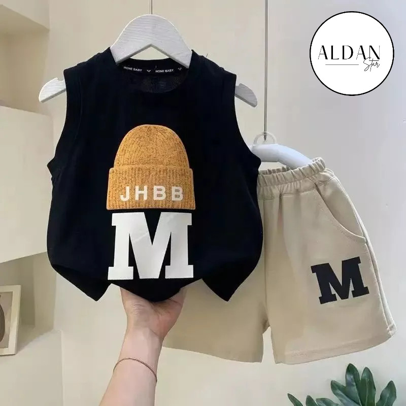 SETELAN ANAK LAKI LAKI SET BAJU LEKBONG SINGLET ANAK BAYI LAKI LAKI 1-5TAHUN MOTIP TERBARU