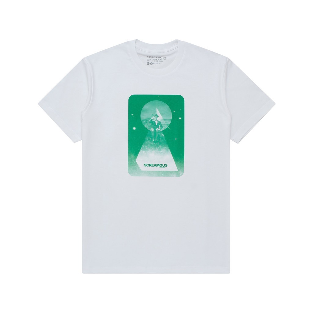 Screamous T-Shirt SCREAMOUS BINOCULAR WHITE