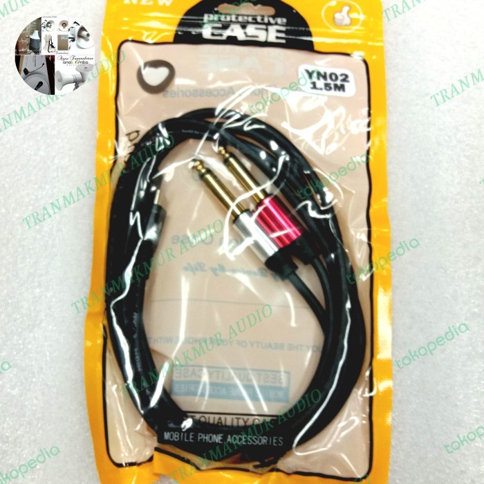 JJ99 Kabel Audio YN02 Mobil Phone accesories Hp Kabel 2 Akai - Type C