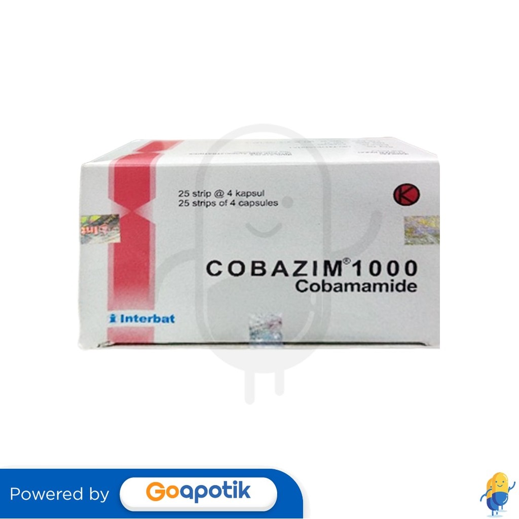 Cobazim 1000 Mg Box 100 Kapsul