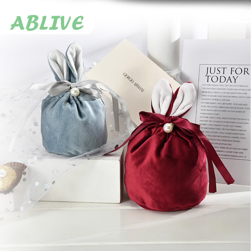 

1pcs Kantong Serut Tas Serut Tas Souvenir Wedding