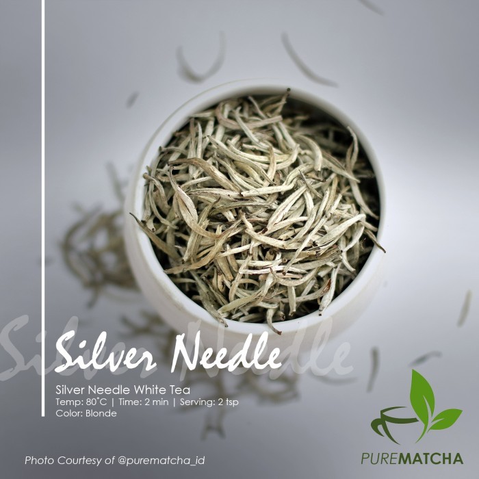 

Artisan Cafe Tea Silver Neddle Indonesia White Tea Teh Putih 100gr