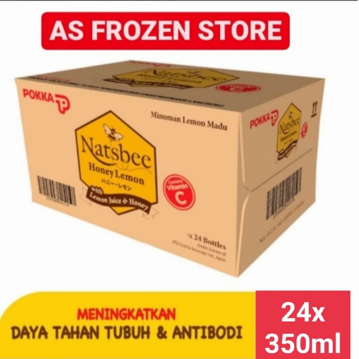 

Pokka Natsbee Honey Lemon 350ml 1 Dus isi 24 Pcs