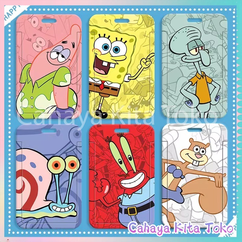 

【Diskon Lebaran】ID CARD HOLDER/SARUNG KARTU/pesanan Hadiah Khusus/SUPPORT HARGA GROSIR/SpongeBob Dan Teman-Teman Baiknya